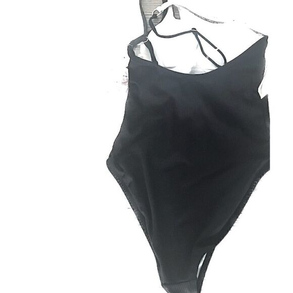 JESSICA SIMPSON Chop & Change One-Shoulder Maillot One-Piece Swimsuit swimwear S - Picture 6 of 7